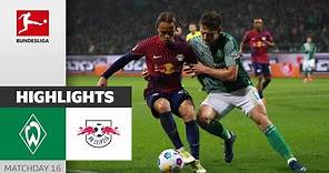 Bremen Fights For 1 Point! | SV Werder Bremen - RB Leipzig 1-1 | Highlights | MD 16 – BL 2023/24