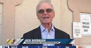Jack Harbaugh Savors BGSU Connection, Sets Record Straight on 'That Word'