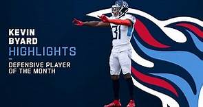 Kevin Byard Highlights | AFC Defensive Player of the Month