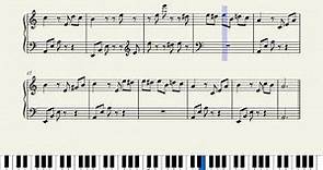 Per Elisa - Beethoven - Tutorial semplificato per per bambini e principianti per pianoforte