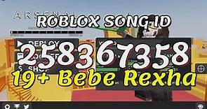 19+ Bebe Rexha Roblox Song IDs/Codes