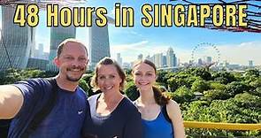 Best Things to See & Do in SINGAPORE – 2 Day Stopover: Merlion, Marina Bay Sands, Supertrees