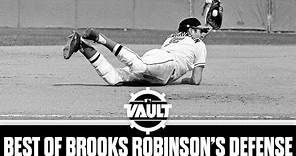 Brooks Robinson's defense was SPECIAL (16 straight Gold Gloves, one of best third basemen ever)