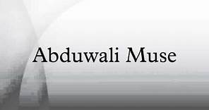 Abduwali Muse
