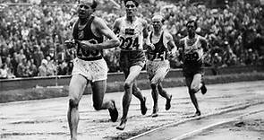A Breathtaking finish between Emil Zátopek and Gaston Reiff in the 5,000m - London 1948 Olympics