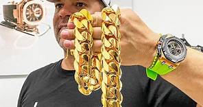 Making a 1 Kilo Gold Cuban Link Chain - This Process is Insane!