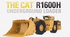 Experience the Cat® R1600H Underground Loader