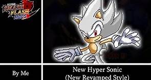 SSF2 Mods: New Hyper Sonic (New Revamp Style) (By Me)