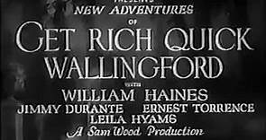 New Adventures of Get-Rich-Quick Wallingford (1931) William Haines