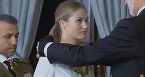 Spain's Princess Leonor swears loyalty to constitution, receives royal collar on 18th birthday | AFP