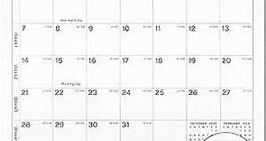 Lbylyhxc 2024-2025 Calendar - 18 Monthly Wall Calendar 2024-2025 from January 2024 to June 2025, 14.7 x 11.5 inches, minimalist and eco-friendly design contains Julian dates (ECO-FRIENDLY)