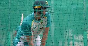 Tim David's first net session for Australia | India v Australia 2022