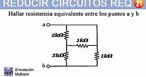 Aprende a CALCULAR RESISTENCIA EQUIVALENTE de Circuitos Eléctricos ⌛ (Manera Fácil) [Ejercicio #2]