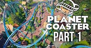 Planet Coaster Gameplay Walkthrough Part 1 - BUILDING A DREAM THEME PARK (Challenge)