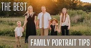 5 Tips for BETTER Family Portraits - Family Photography