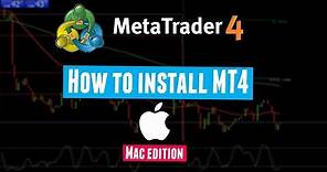 How to download and install MetaTrader 4 on Mac