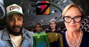 Interview: Cirroc Lofton And Denise Crosby On Watching And Podcasting ‘Star Trek: TNG’ Season 1