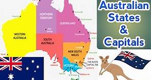 Australian Countries with their Capitals | Australia Continent | Australia Countries and Capitals