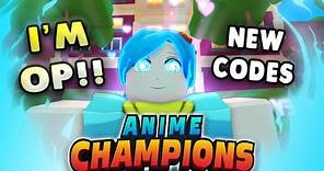 YOU MUST USE THESE NEW CODES TODAY! I Almost Beat The Game? [NEW] Anime Champions Simulator