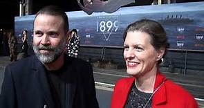 DARK Masterterminds Baran bo Odar and Jantje Friese at the European Premier of 1899 in Berlin