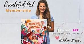 Online Art Lessons with Createful Art & How Membership Works!