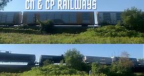 CN Rail trains| Canadian National Railway| Canadian Pacific Railway
