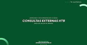 Consultas externas Hospital Tierra de Barros | ASM