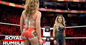 Trish Stratus returns to action in the first-ever Women's Royal Rumble Match: Royal Rumble 2018