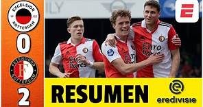 SANTIAGO GIMÉNEZ, en plan goleador, comandó triunfo del Feyenoord 0-2 ante Excelsior | Eredivisie