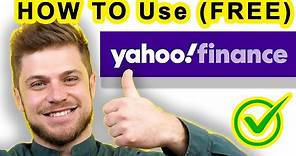 HOW TO Use Yahoo Finance for FREE