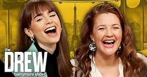 "Emily In Paris" Cast Reveals their Childhood Crushes | FULL EPISODE | The Drew Barrymore Show