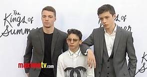 "The Kings of Summer" Premiere Moises Arias, Nick Robinson, Gabriel Basso, Erin Moriarty and more