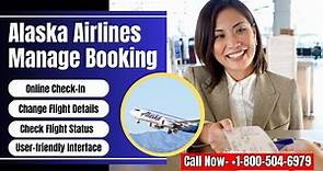Alaska Airline Flight Booking | Flight Reservation | Manage Booking