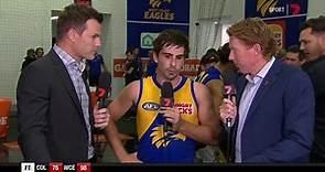 Andrew Gaff post-game interview | AFL Round 3