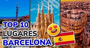 10 mejores LUGARES para VISITAR en BARCELONA en 2024