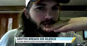 Ashton Kutcher Breaks Silence on Demi Moore Split Rumors in Web Video