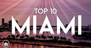 The Top 10 BEST Things To Do in Miami AT NIGHT // Miami Nightlife 2023