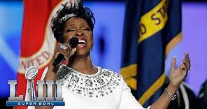 Gladys Knight's Gorgeous Rendition of the National Anthem! | Super Bowl LIII NFL Pregame