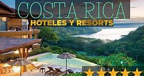 Top 10 MEJORES Hoteles de LUJO en COSTA RICA (PLAYA y SELVA 🤯)