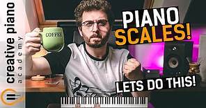 PIANO SCALES: The ULTIMATE Step-By-Step Guide For Beginners