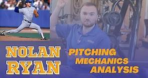 Nolan Ryan Pitching Mechanics Analysis | Mechanical Breakdown