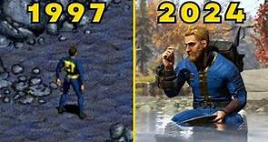 Evolution of Fallout Games 1997-2024