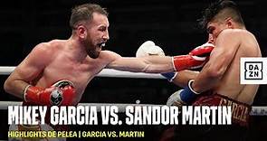 HIGHLIGHTS DE PELEA | Mikey Garcia vs. Sandor Martin (Español)