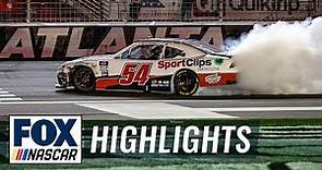 FINAL LAPS: Ty Gibbs wins in double OT after last lap pass | NASCAR ON FOX HIGHLIGHTS