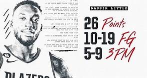 Nassir Little Highlights (Season-High 26 points) | Portland Trail Blazers | Feb. 23, 2023