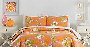 Trina Turk Summer Floral 3-Piece Comforter Set, Full/Queen