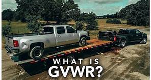 #GVWR - What Is It? Vehicle Weight Ratings Explained (GVWR, GCWR) w/All About Trailers