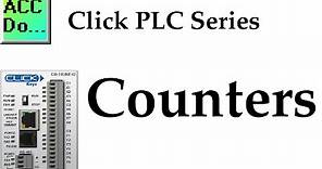 Click PLC Counter Programming Example