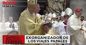 Exorganizador de los viajes papales es ordenado arzobispo en San Pedro