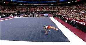 Raj Bhavsar - Floor Exercise - 2008 Olympic Trials - Day 1 - Men